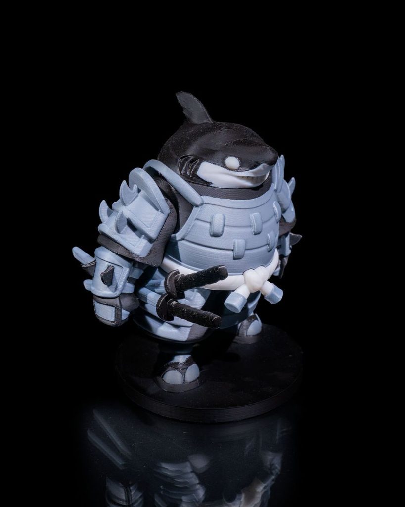 图片[4]-忍者鲨鱼-3D合纵社-3D打印模型STL格式3mf格式免费下载！