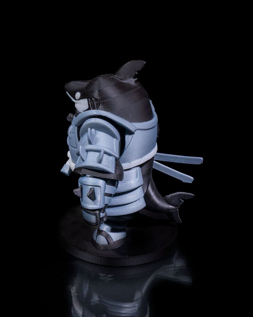 图片[3]-忍者鲨鱼-3D合纵社-3D打印模型STL格式3mf格式免费下载！