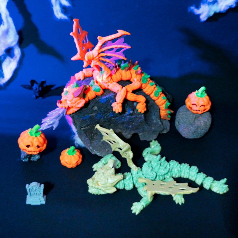 图片[3]-喷火南瓜龙-3D合纵社-3D打印模型STL格式3mf格式免费下载！