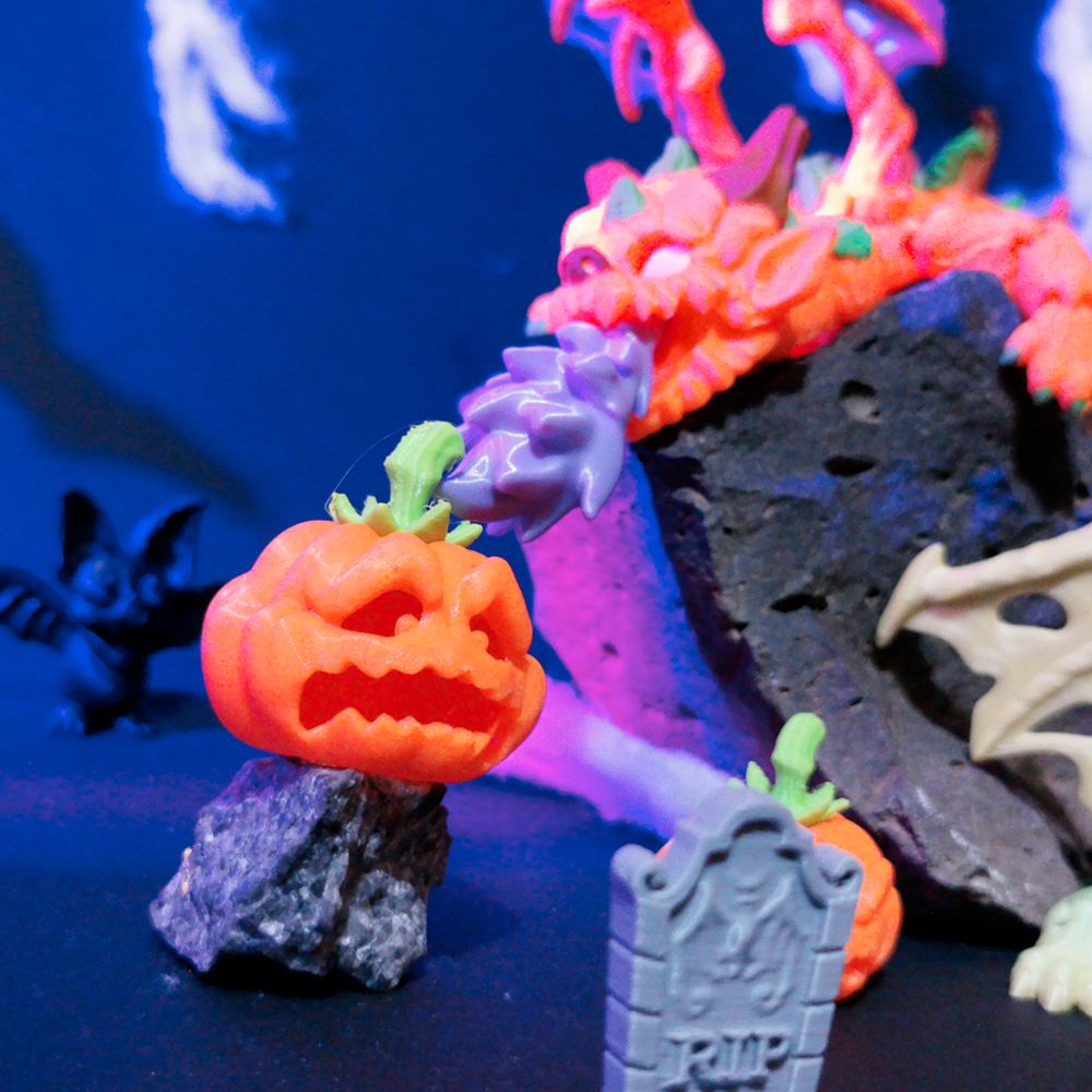 图片[2]-喷火南瓜龙-3D合纵社-3D打印模型STL格式3mf格式免费下载！