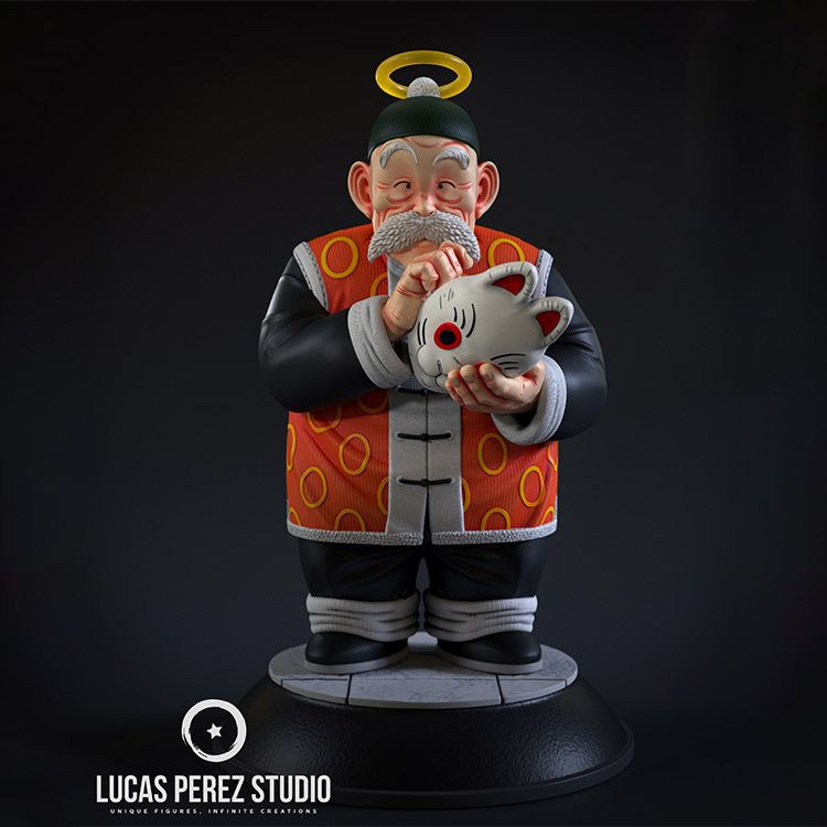 【七龙珠】爷爷-3D合纵社-3D打印模型STL格式3mf格式免费下载！