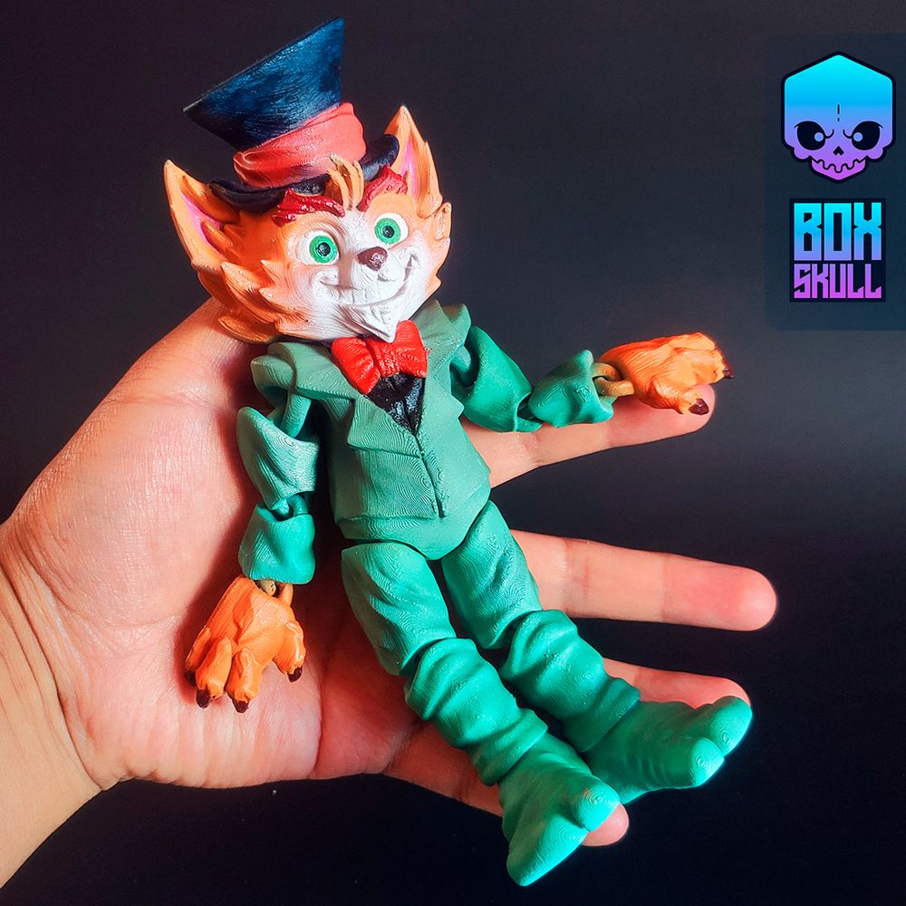 图片[3]-帽子猫-3D合纵社-3D打印模型STL格式3mf格式免费下载！