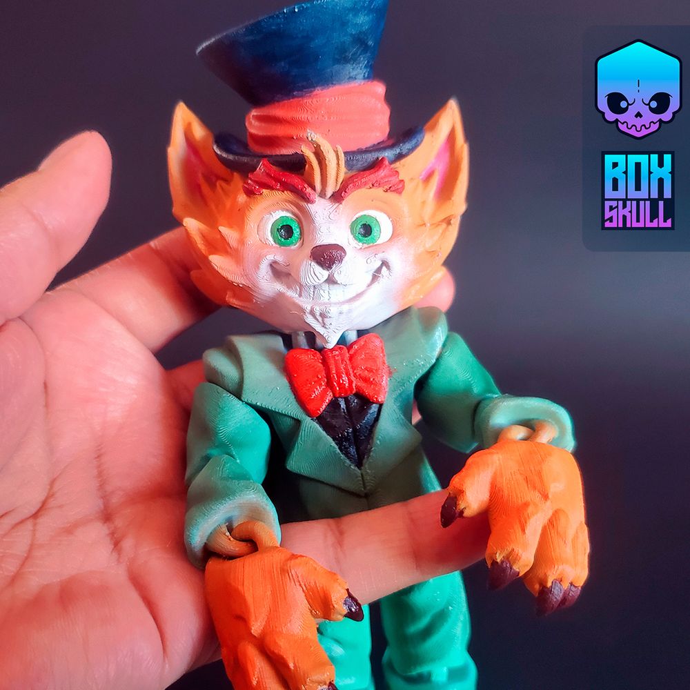 图片[2]-帽子猫-3D合纵社-3D打印模型STL格式3mf格式免费下载！