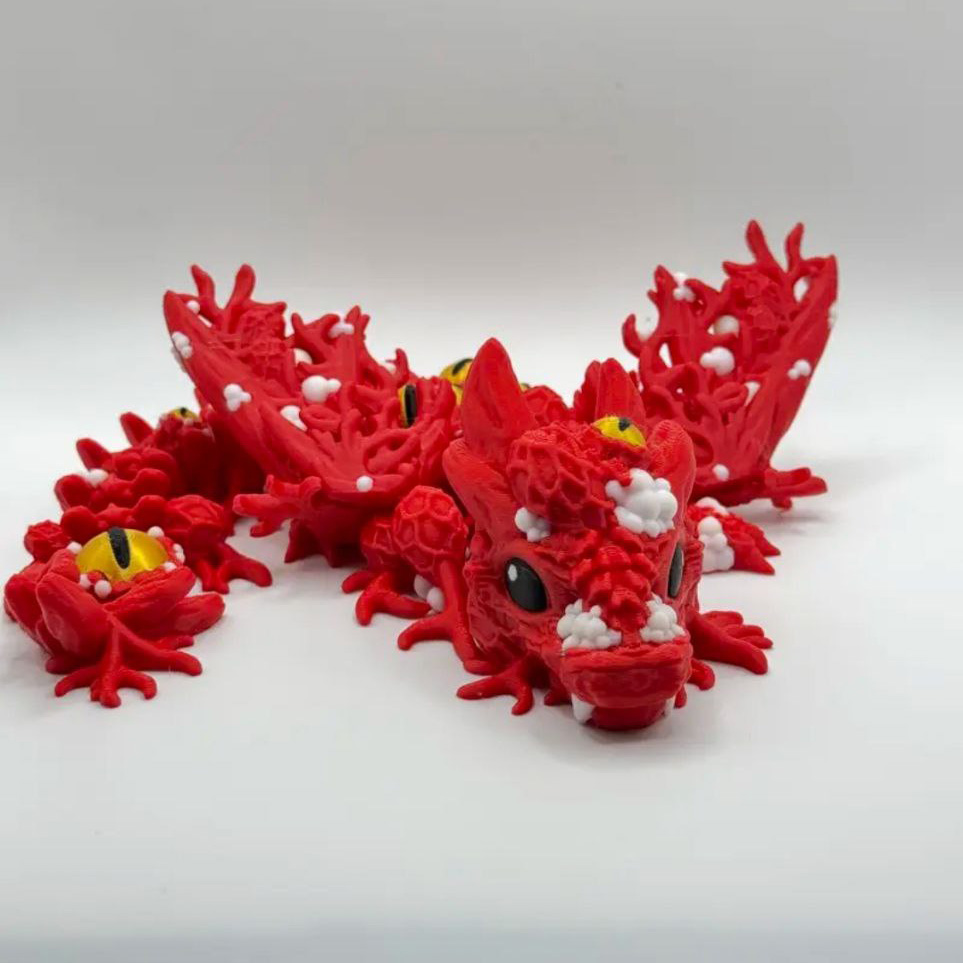 变异龙-3D合纵社-3D打印模型STL格式3mf格式免费下载！