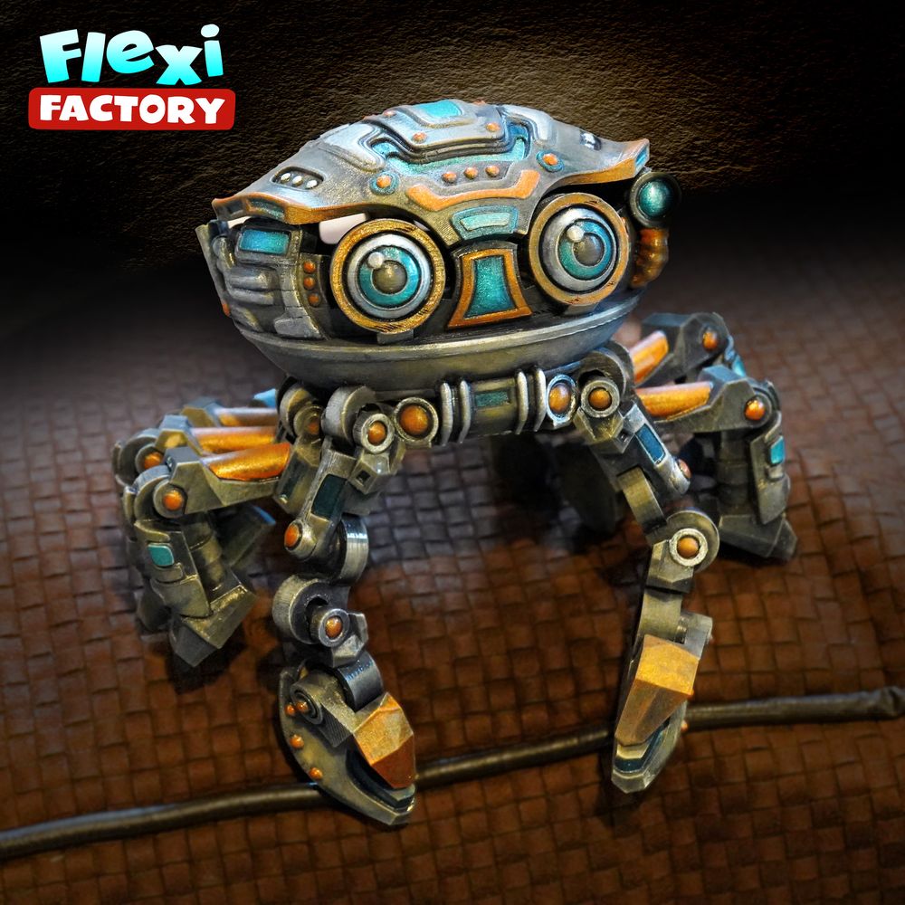 图片[5]-赛博机甲螃蟹-3D合纵社-3D打印模型STL格式3mf格式免费下载！