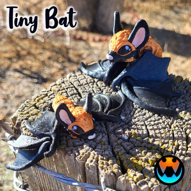 蝙蝠-3D合纵社-3D打印模型STL格式3mf格式免费下载！