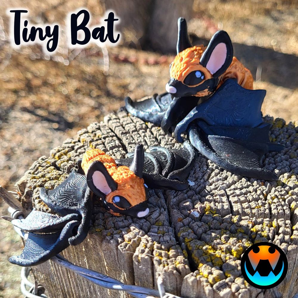 蝙蝠-3D合纵社-3D打印模型STL格式3mf格式免费下载！