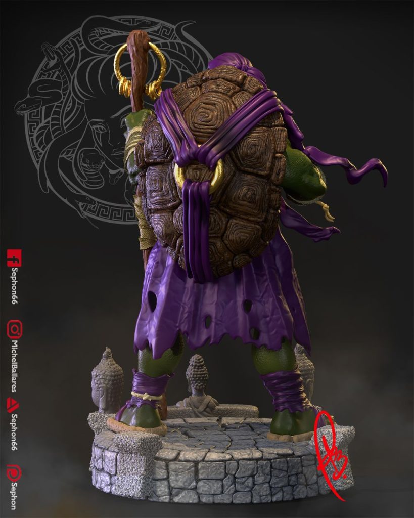 图片[3]-【忍者神龟】多纳泰罗-3D合纵社-3D打印模型STL格式3mf格式免费下载！