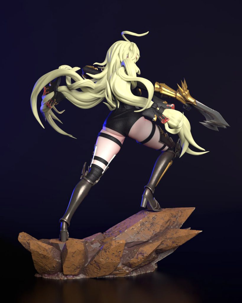 【碧蓝幻想】布列迪塔-3D合纵社-3D打印模型STL格式3mf格式免费下载！