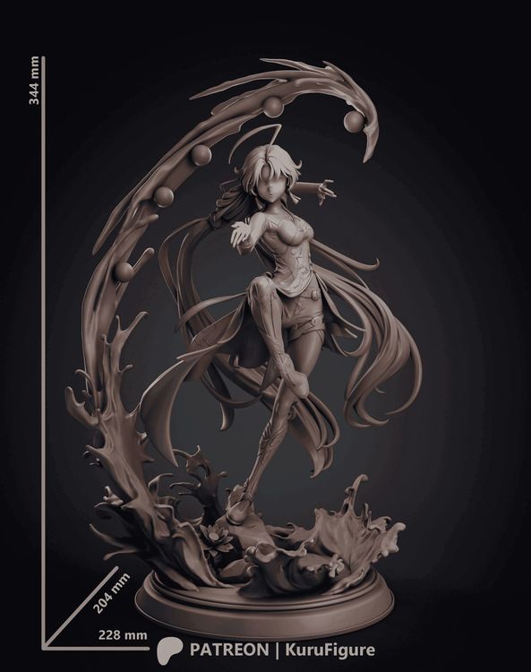 图片[2]-【鸣潮】鉴心-3D合纵社-3D打印模型STL格式3mf格式免费下载！