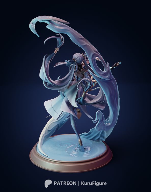 图片[4]-【鸣潮】今汐-3D合纵社-3D打印模型STL格式3mf格式免费下载！