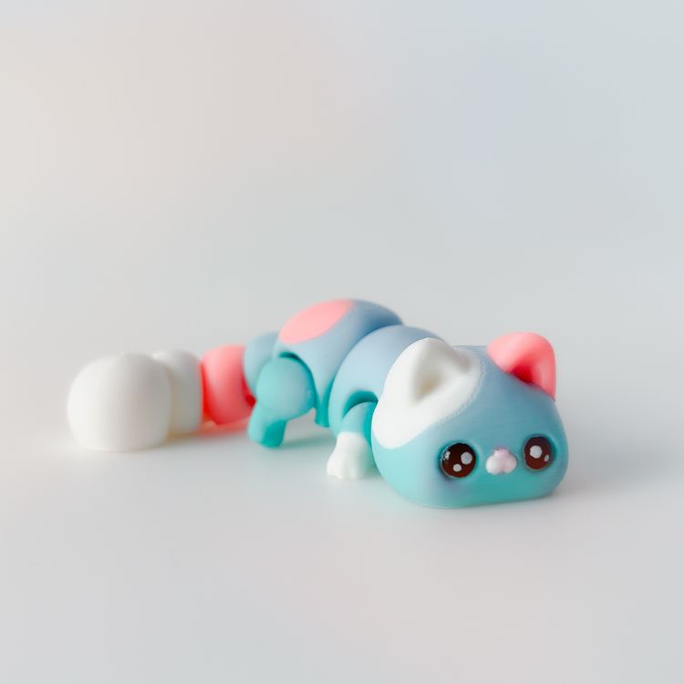 图片[3]-可爱的猫咪-3D合纵社-3D打印模型STL格式3mf格式免费下载！