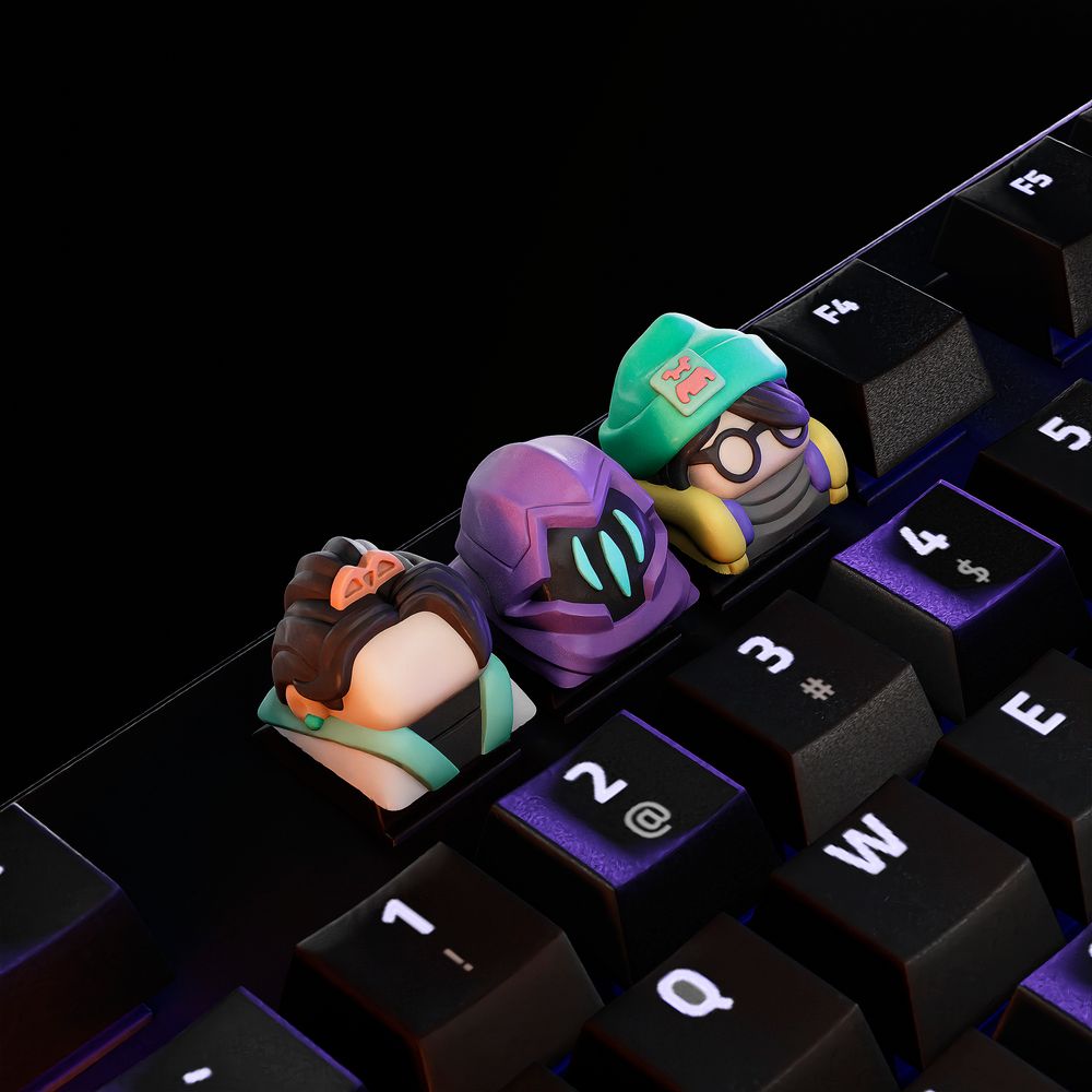 图片[2]-【无畏契约】键盘帽-3D合纵社-3D打印模型STL格式3mf格式免费下载！