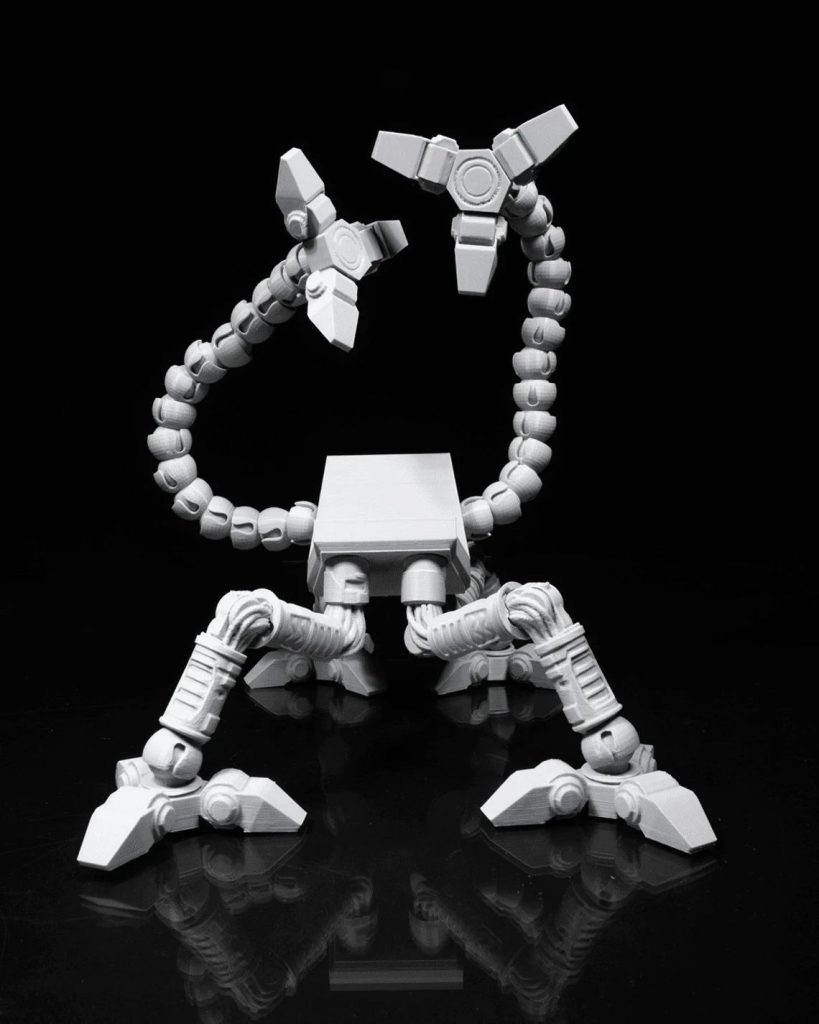 图片[2]-机甲支架-3D合纵社-3D打印模型STL格式3mf格式免费下载！