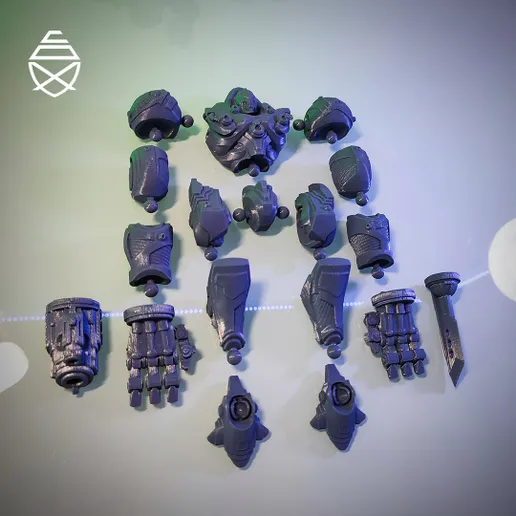 图片[3]-欧米茄机器人-3D合纵社-3D打印模型STL格式3mf格式免费下载！