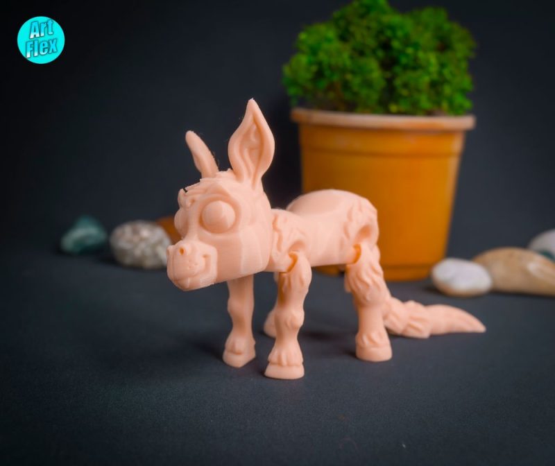 可动驴-3D合纵社-3D打印模型STL格式3mf格式免费下载！