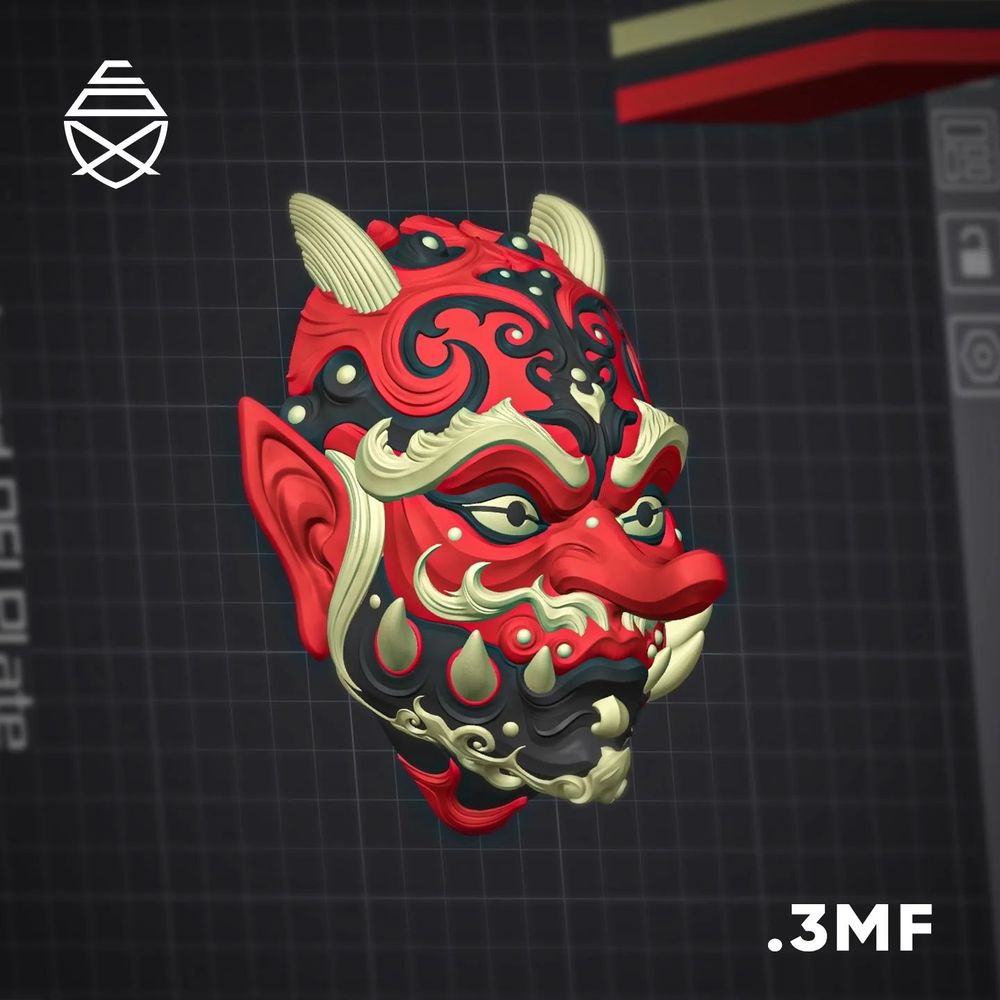 图片[2]-大天狗墙挂钩-3D合纵社-3D打印模型STL格式3mf格式免费下载！