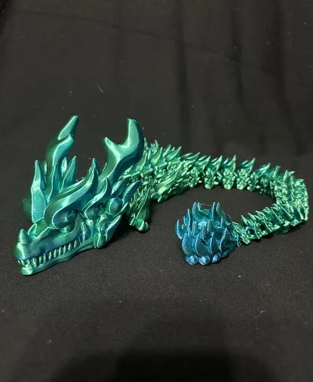 火龙-3D合纵社-3D打印模型STL格式3mf格式免费下载！