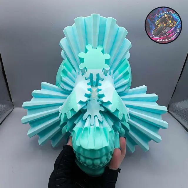 图片[2]-齿轮骷髅头-3D合纵社-3D打印模型STL格式3mf格式免费下载！