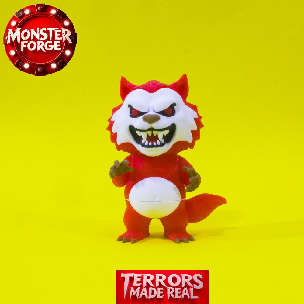 狼人-3D合纵社-3D打印模型STL格式3mf格式免费下载！