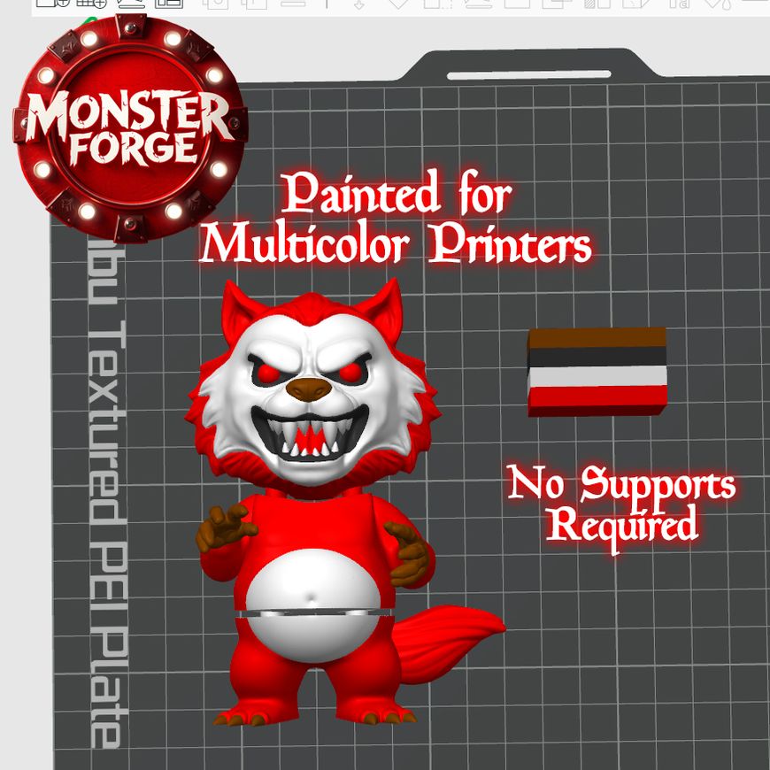 图片[2]-狼人-3D合纵社-3D打印模型STL格式3mf格式免费下载！