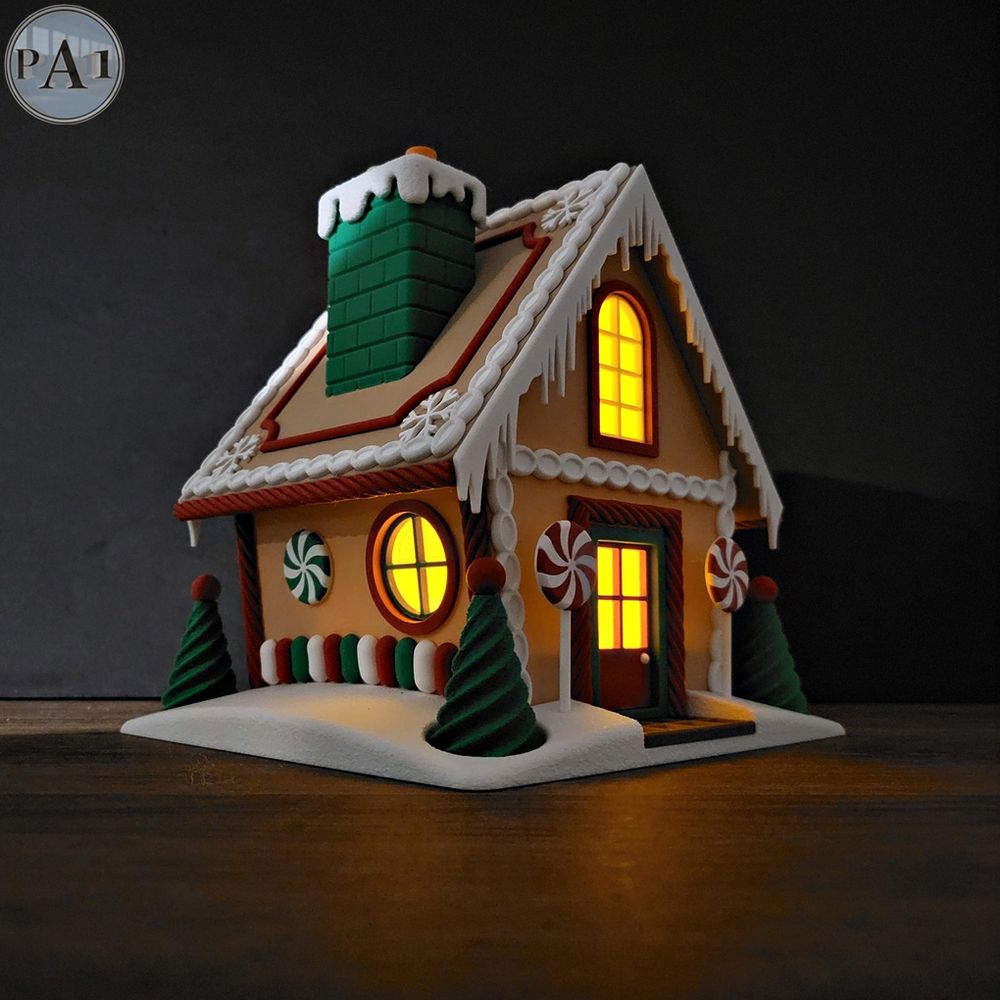 圣诞屋-3D合纵社-3D打印模型STL格式3mf格式免费下载！