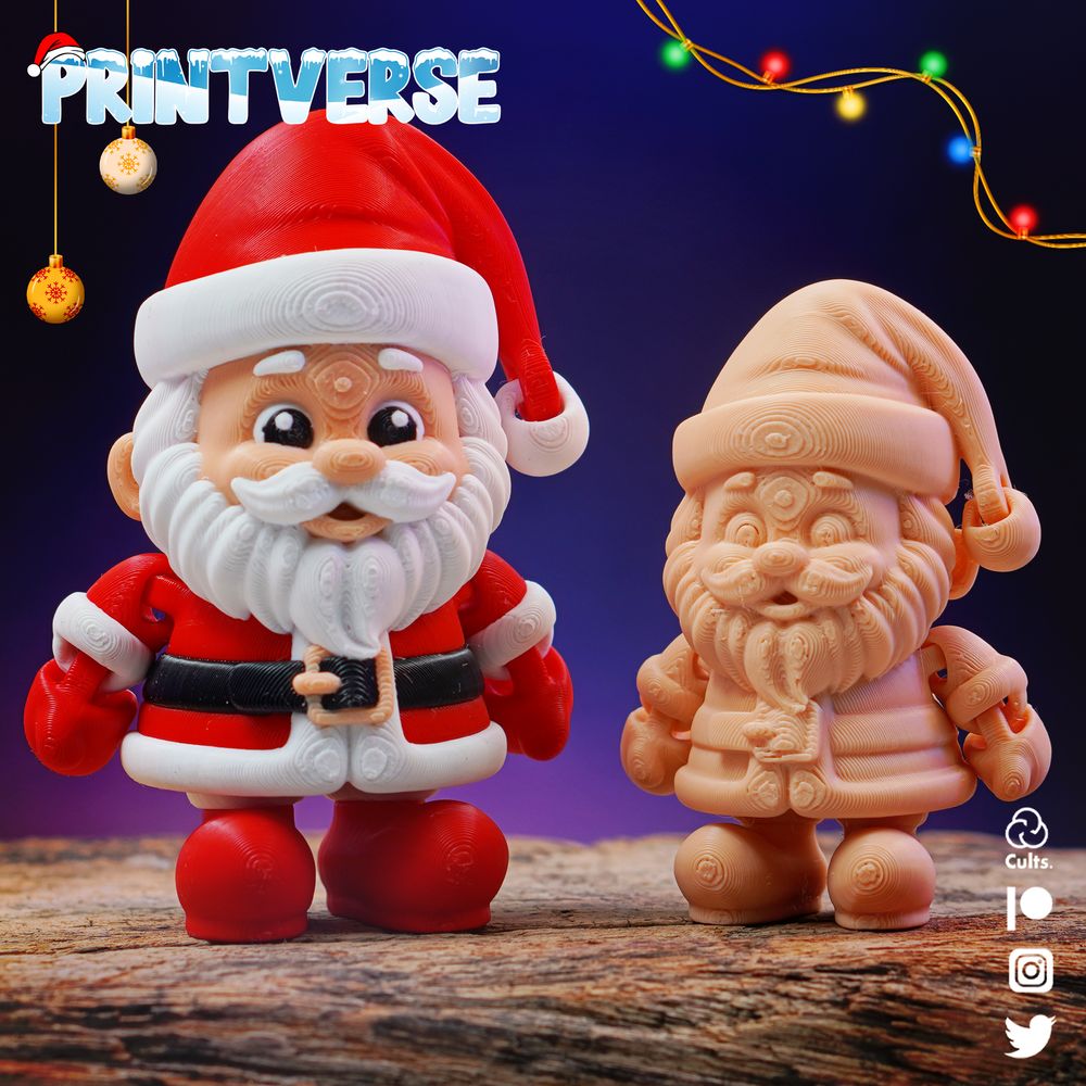 图片[3]-圣诞老人和圣诞婆婆-3D合纵社-3D打印模型STL格式3mf格式免费下载！