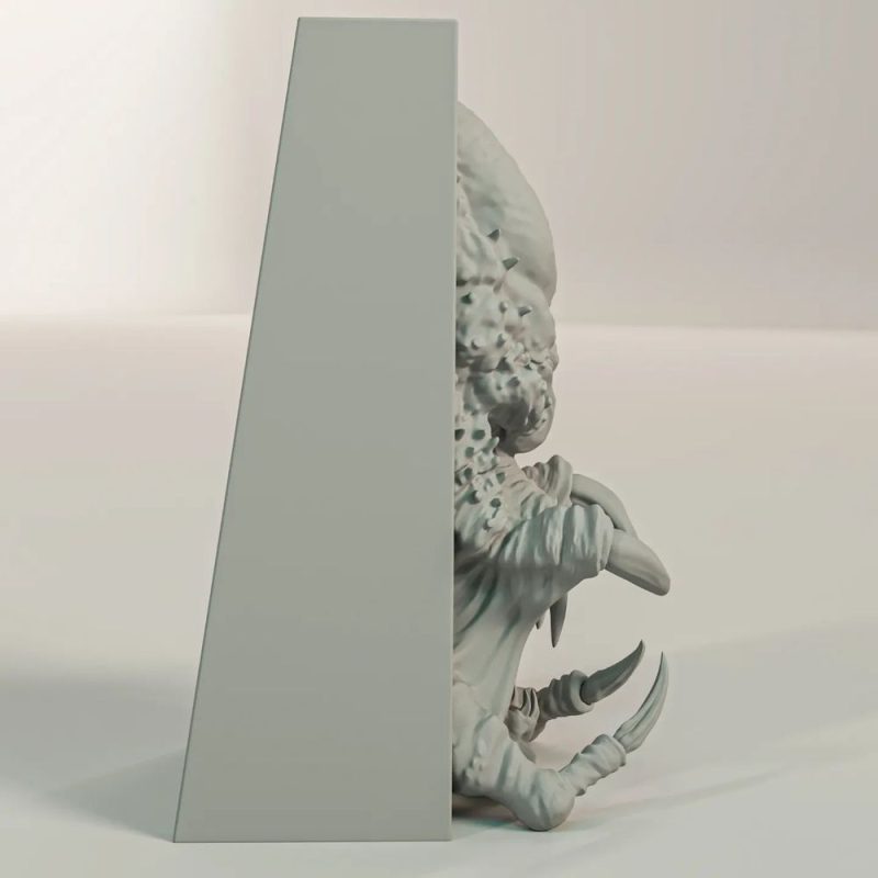 铁血战士书立-3D合纵社-3D打印模型STL格式3mf格式免费下载！