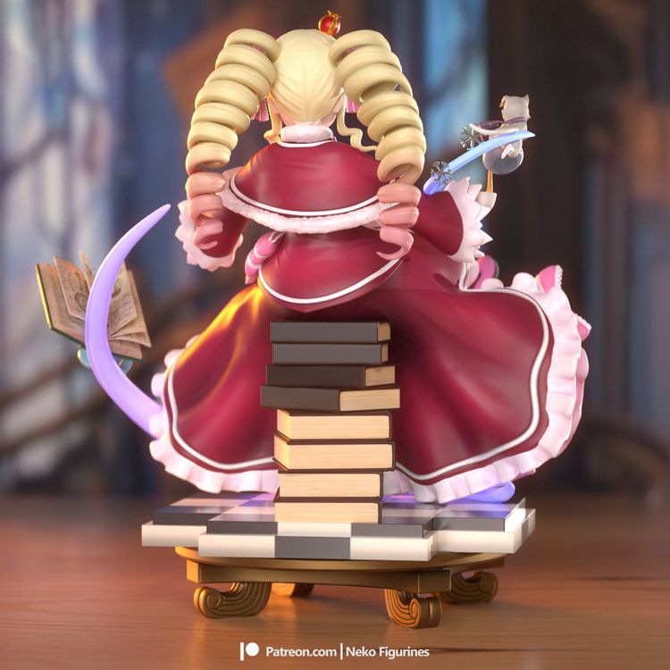 【Re从零开始的异世界生活】碧翠丝-3D合纵社-3D打印模型STL格式3mf格式免费下载！