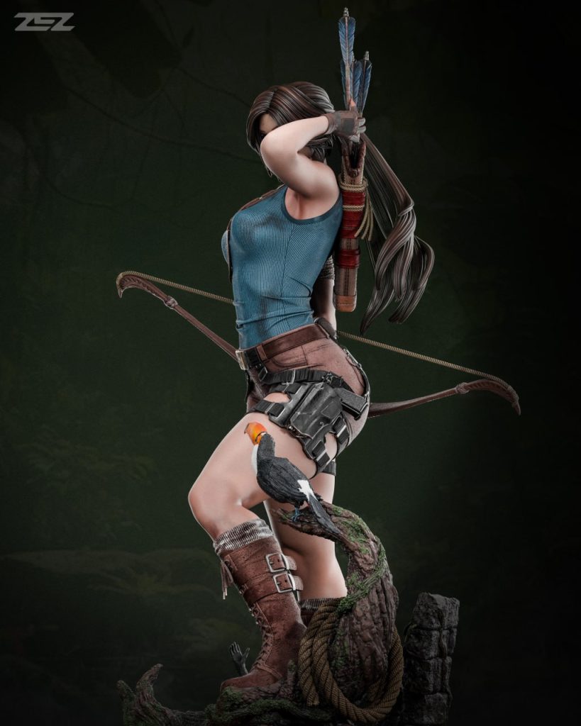 图片[2]-【古墓丽影】劳拉-3D合纵社-3D打印模型STL格式3mf格式免费下载！