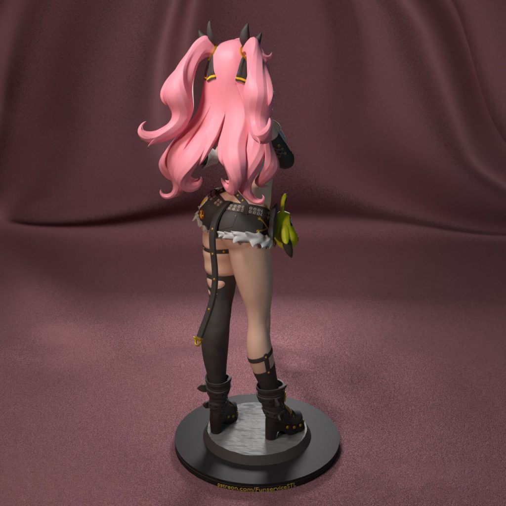 图片[2]-【绝区零】比愛心的妮可-3D合纵社-3D打印模型STL格式3mf格式免费下载！