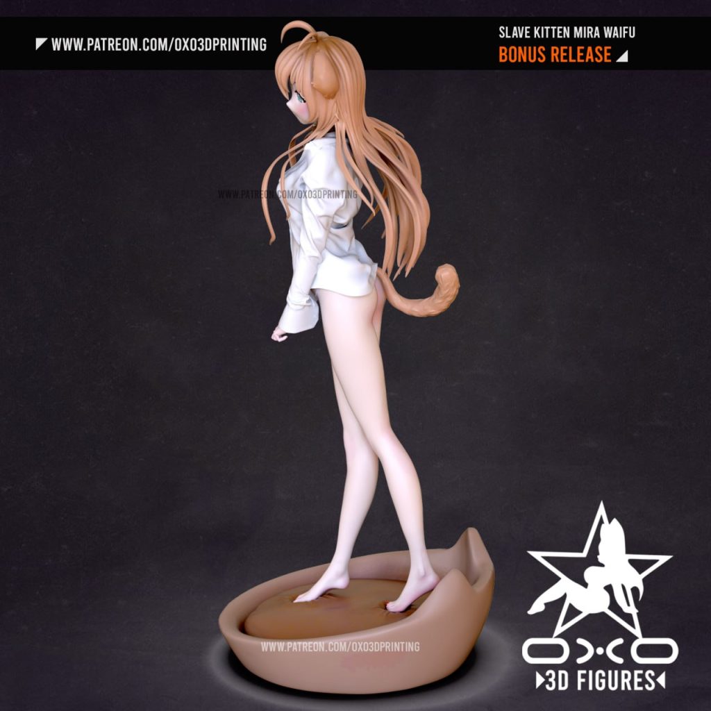 图片[2]-【我家猫猫是可爱的女孩子】黄豆粉-3D合纵社-3D打印模型STL格式3mf格式免费下载！