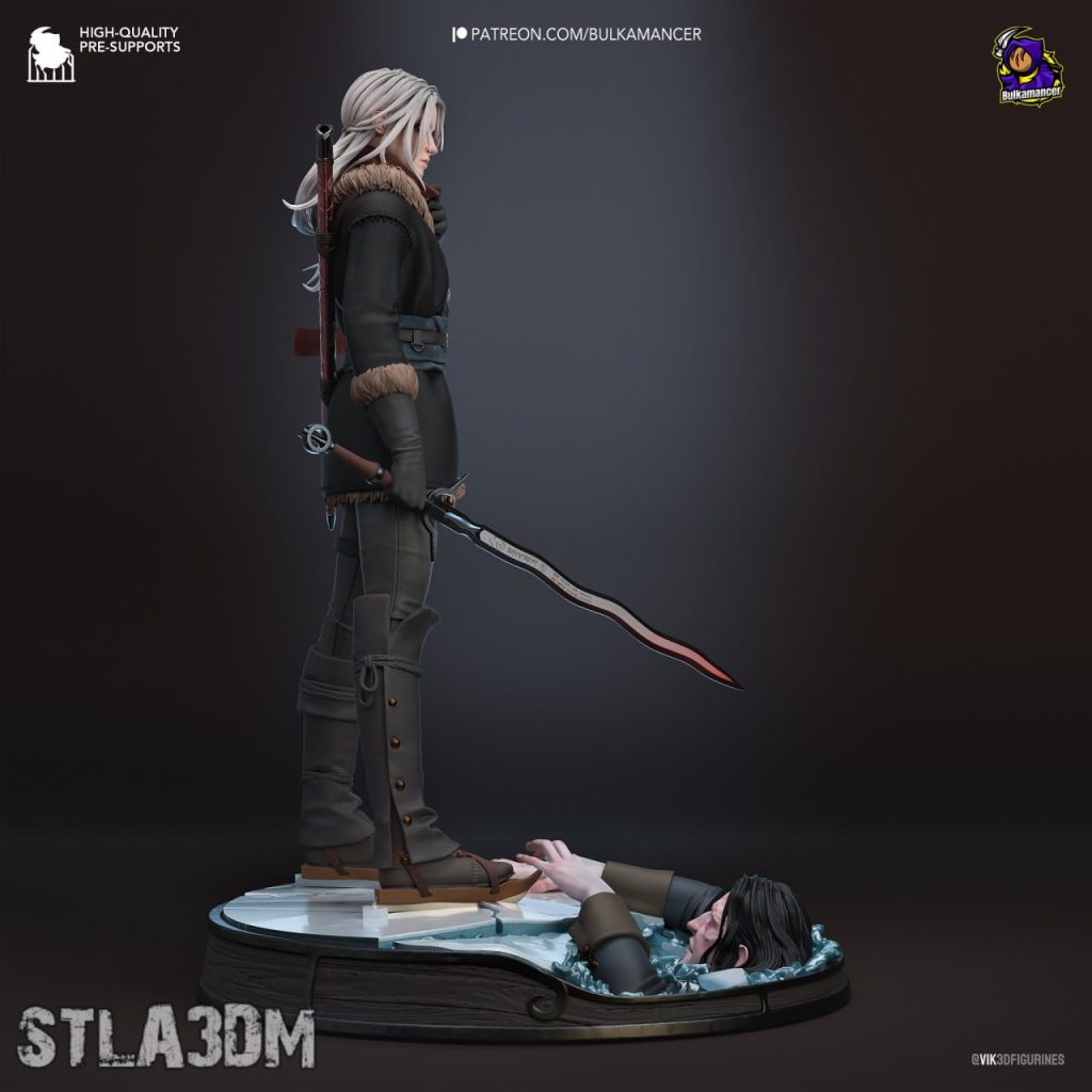 图片[3]-【巫师】希里-3D合纵社-3D打印模型STL格式3mf格式免费下载！