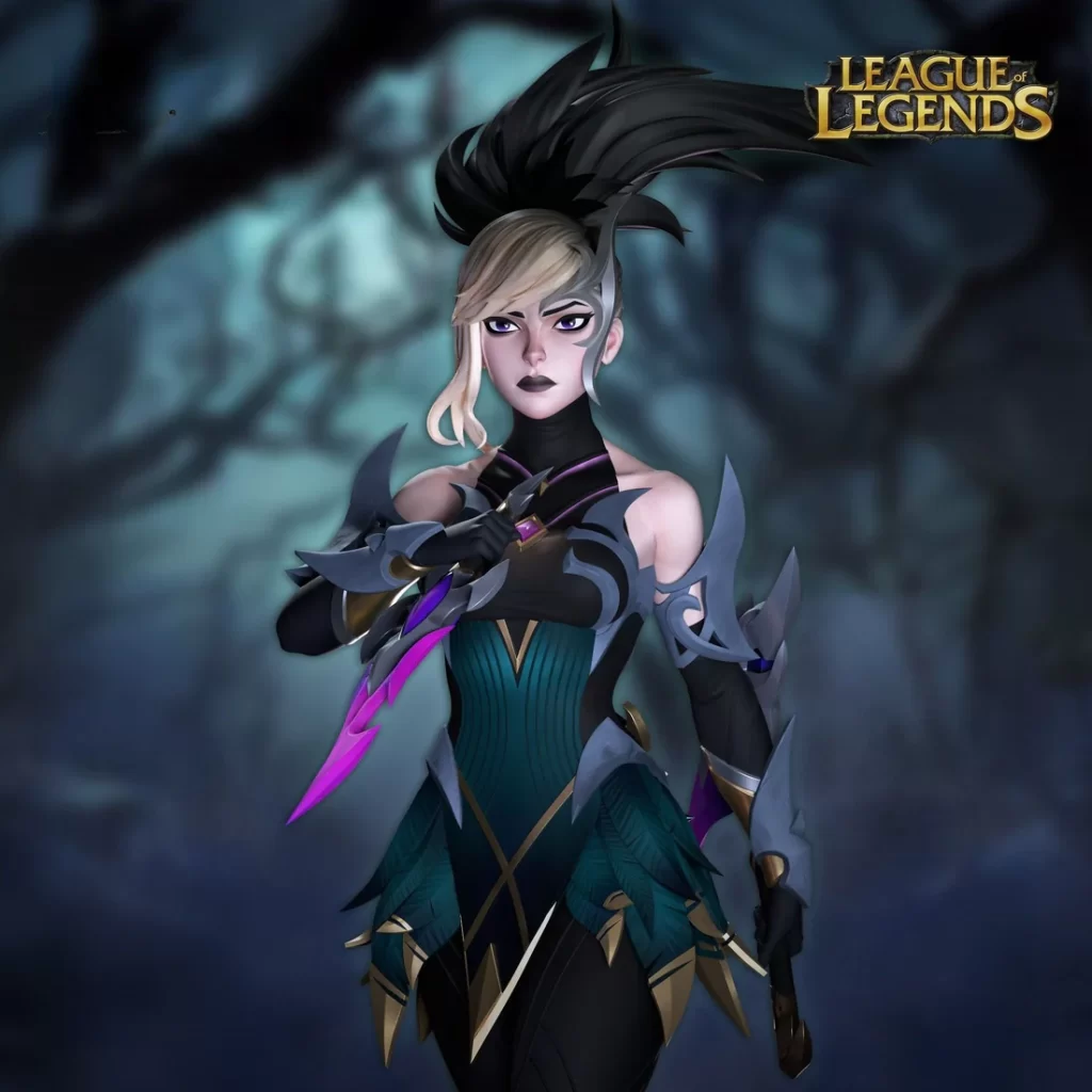 【英雄联盟】离群之刺 阿卡丽-3D合纵社-3D打印模型STL格式3mf格式免费下载！