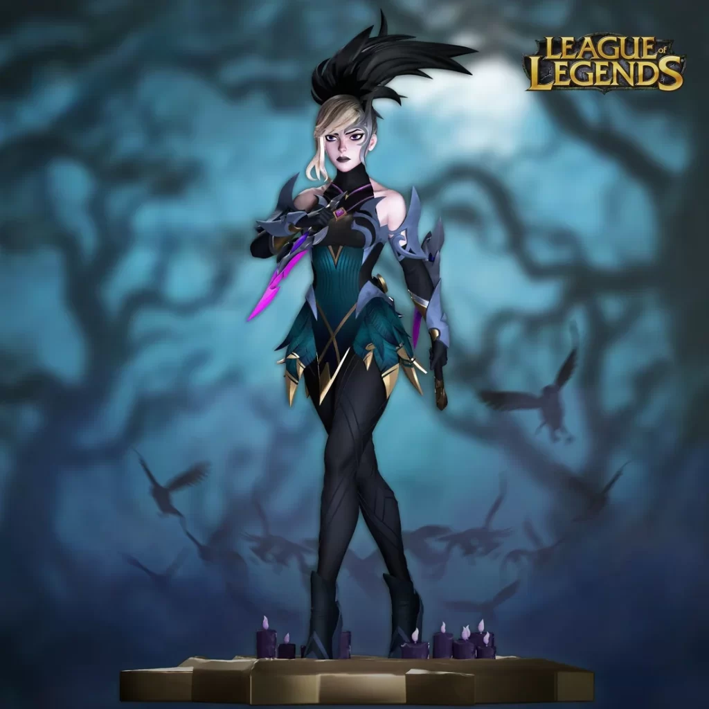 图片[4]-【英雄联盟】离群之刺 阿卡丽-3D合纵社-3D打印模型STL格式3mf格式免费下载！