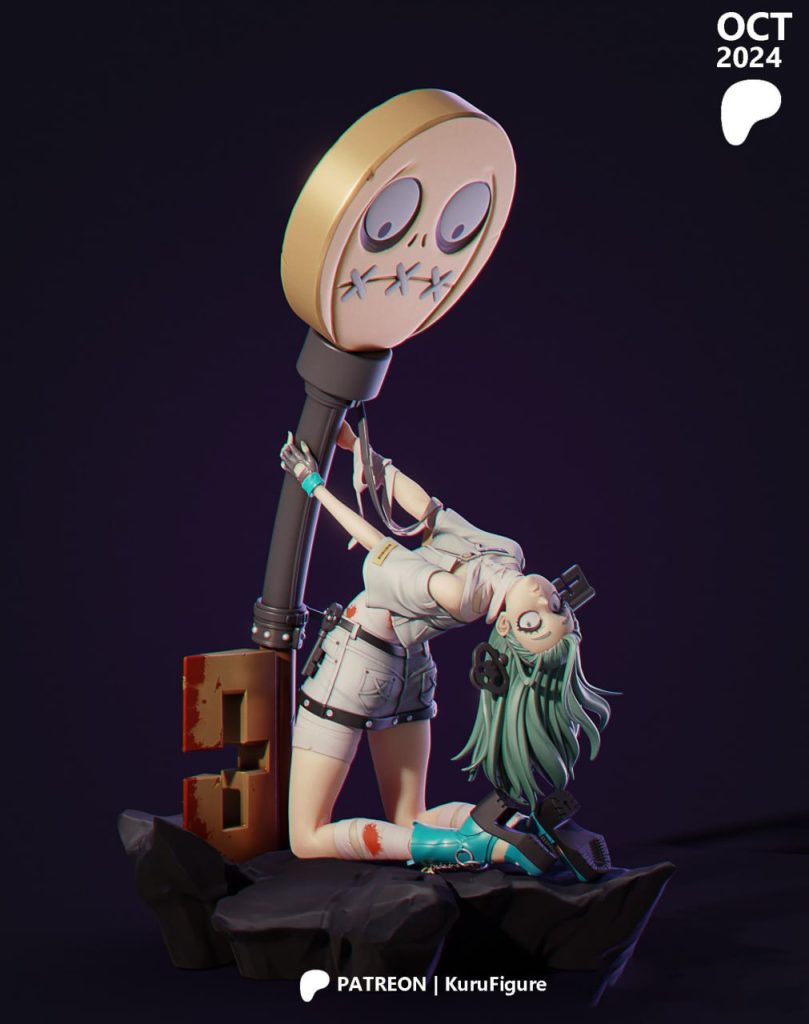 图片[3]-【罪恶装备】雅芭-3D合纵社-3D打印模型STL格式3mf格式免费下载！