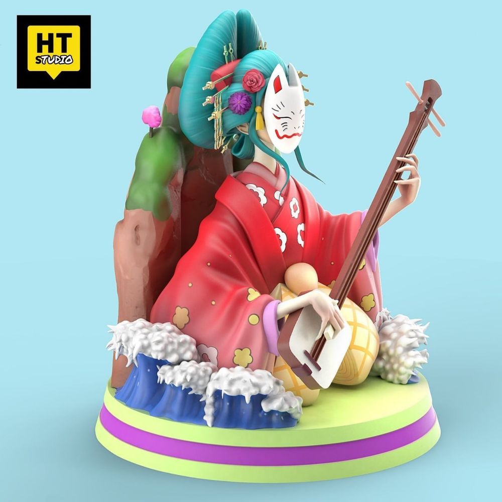 图片[3]-【海贼王】光月日和-3D合纵社-3D打印模型STL格式3mf格式免费下载！