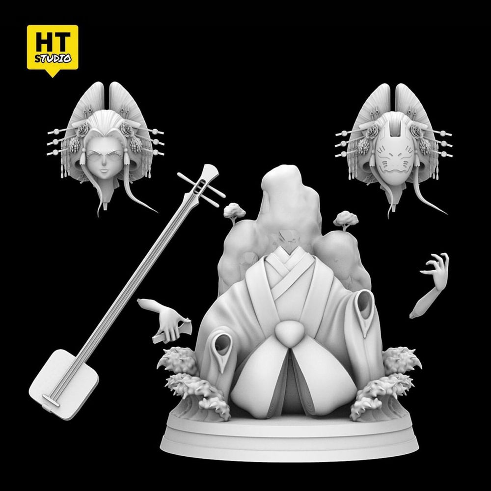 图片[2]-【海贼王】光月日和-3D合纵社-3D打印模型STL格式3mf格式免费下载！