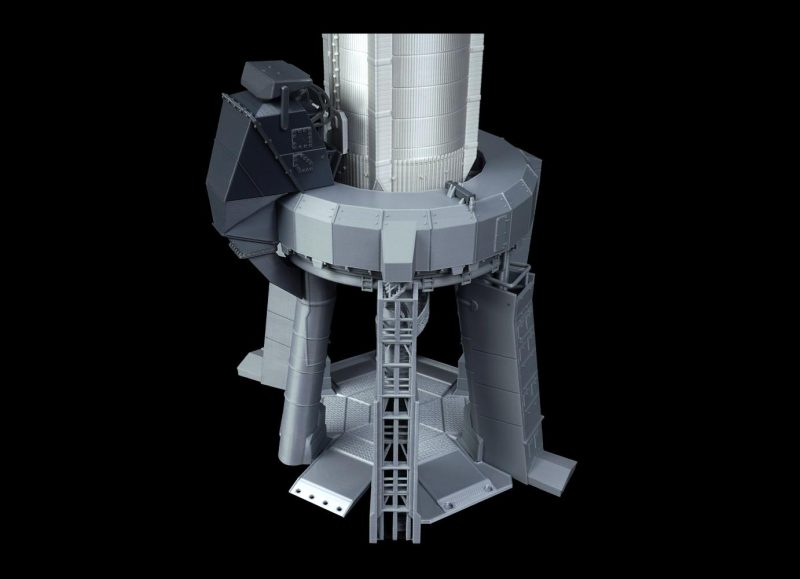 火箭发射架-3D合纵社-3D打印模型STL格式3mf格式免费下载！