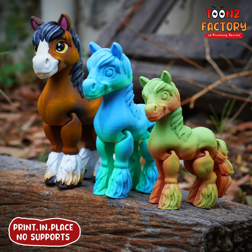 图片[3]-小矮马-3D合纵社-3D打印模型STL格式3mf格式免费下载！