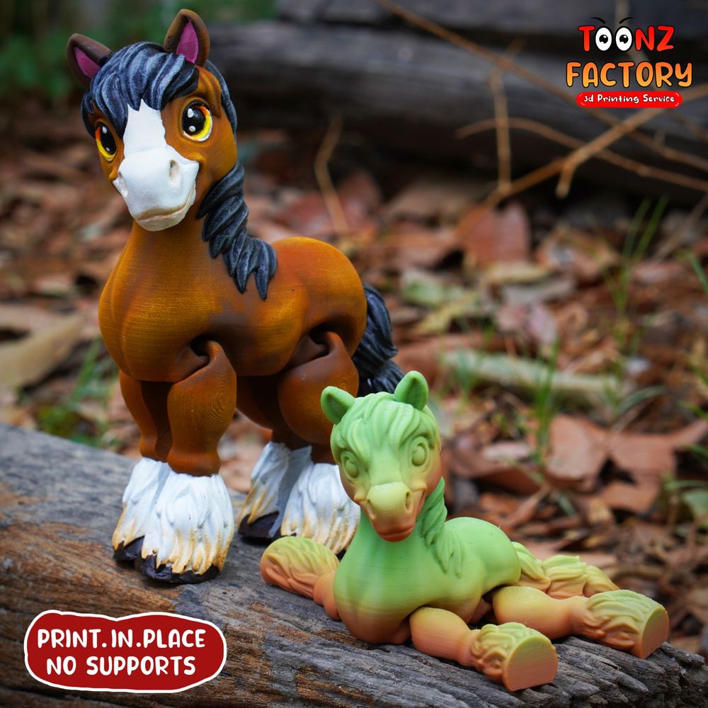 图片[2]-小矮马-3D合纵社-3D打印模型STL格式3mf格式免费下载！