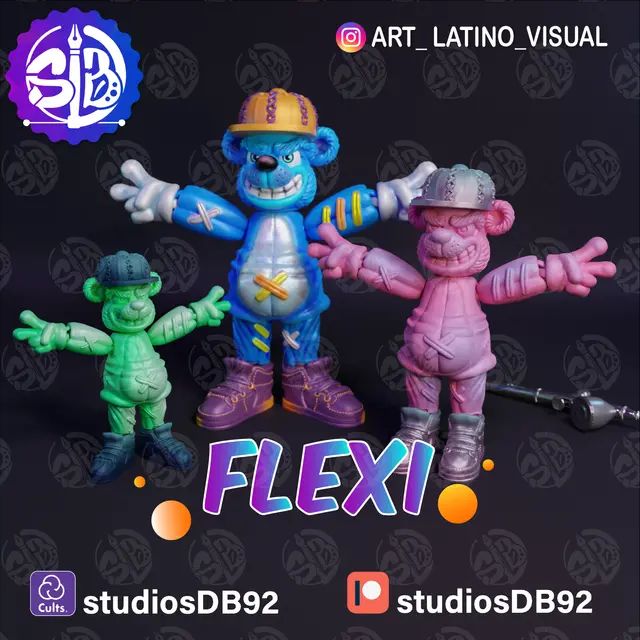 图片[2]-都市熊-3D合纵社-3D打印模型STL格式3mf格式免费下载！