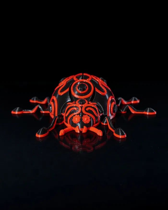 瓢虫珠宝盒-3D合纵社-3D打印模型STL格式3mf格式免费下载！