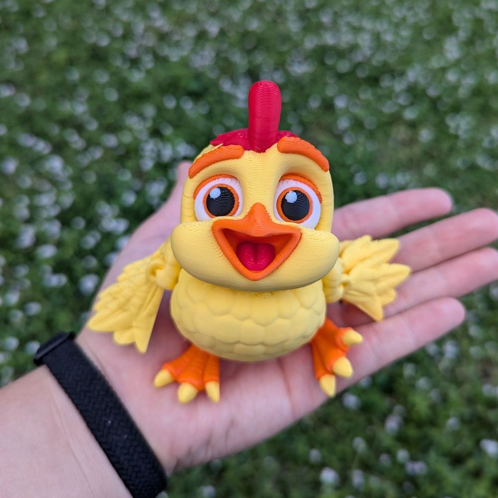 图片[2]-小鸡-3D合纵社-3D打印模型STL格式3mf格式免费下载！