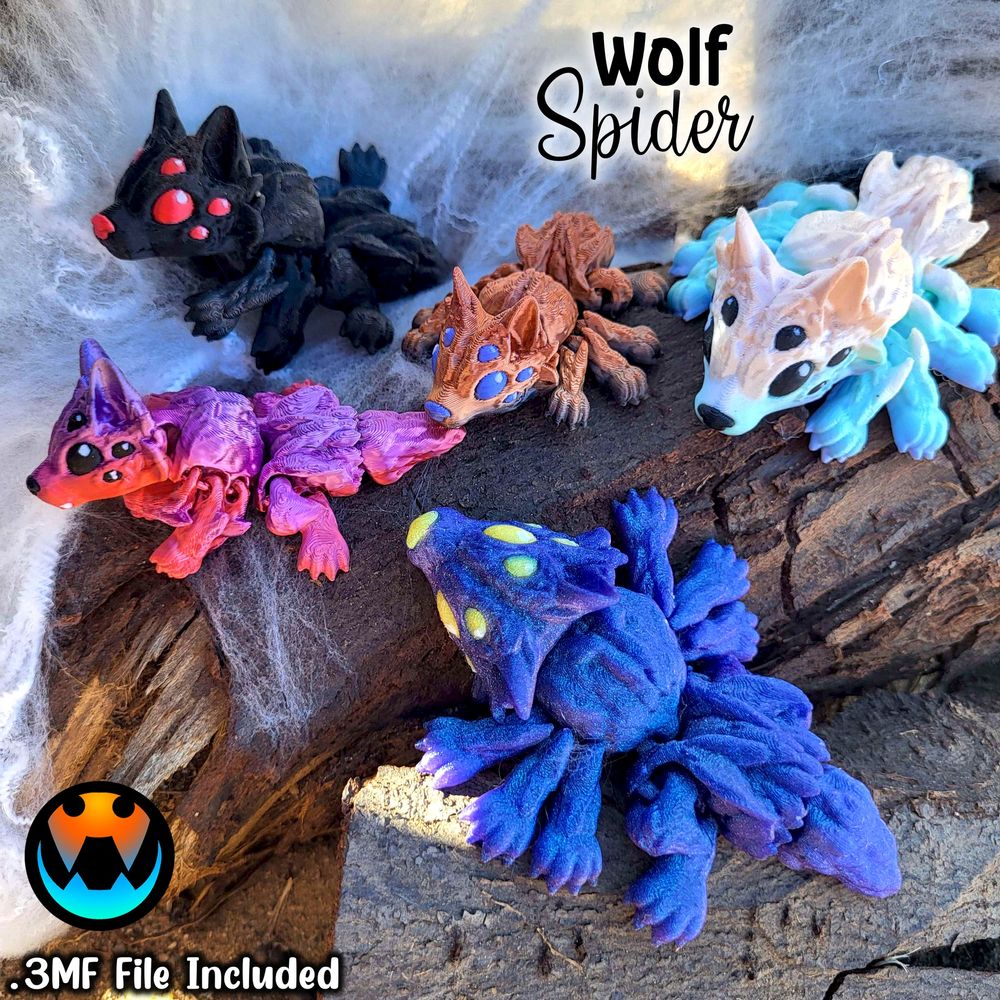 图片[2]-狼蛛-3D合纵社-3D打印模型STL格式3mf格式免费下载！