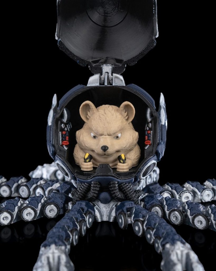 图片[3]-章鱼机器人-3D合纵社-3D打印模型STL格式3mf格式免费下载！