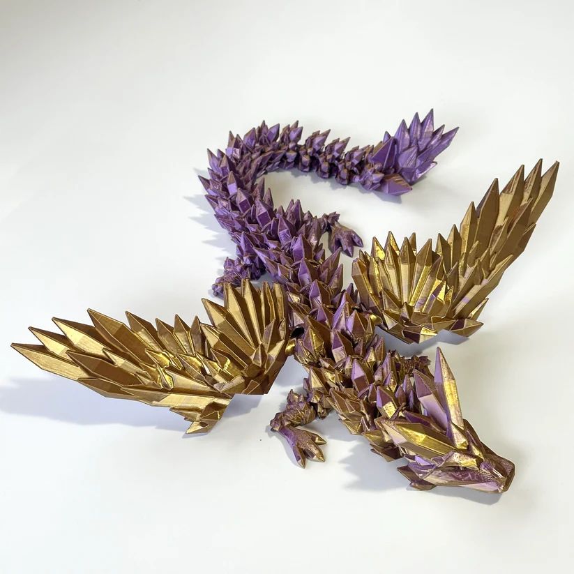 图片[3]-水晶翼龙-3D合纵社-3D打印模型STL格式3mf格式免费下载！