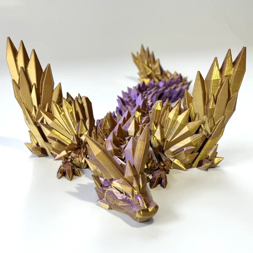 图片[2]-水晶翼龙-3D合纵社-3D打印模型STL格式3mf格式免费下载！