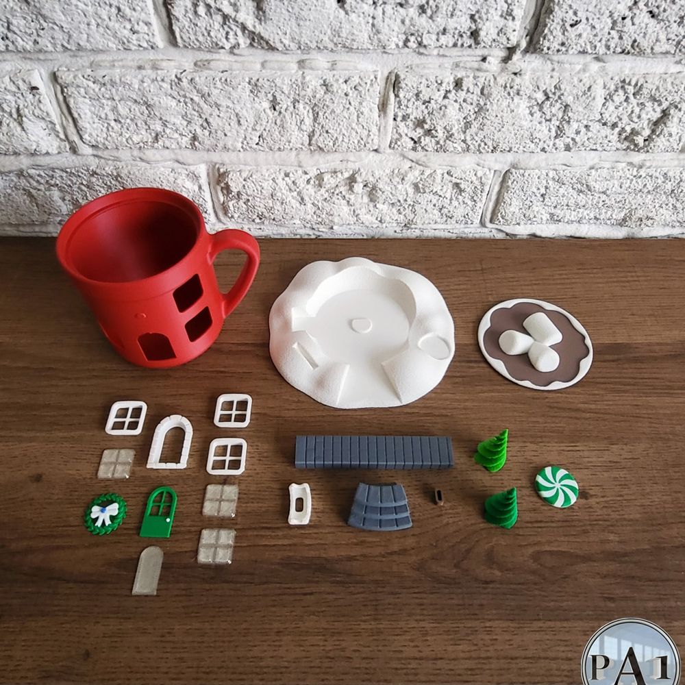 图片[2]-巧克力杯屋-3D合纵社-3D打印模型STL格式3mf格式免费下载！