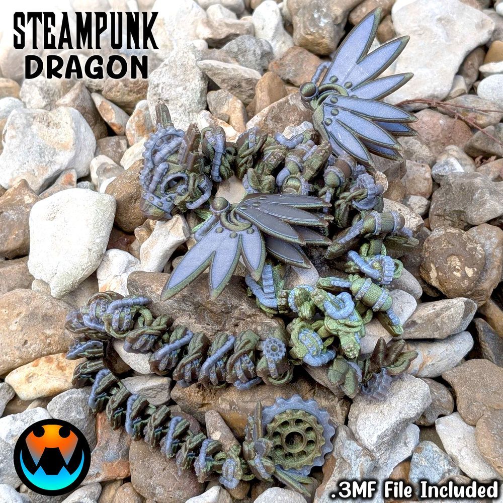 图片[4]-蒸汽朋克龙-3D合纵社-3D打印模型STL格式3mf格式免费下载！